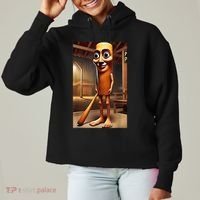 Tung Tung Tung Sahur - Italian Brainrot Meme  Ladies Heavyweight Boxy Pullover Hoodie thumb 0