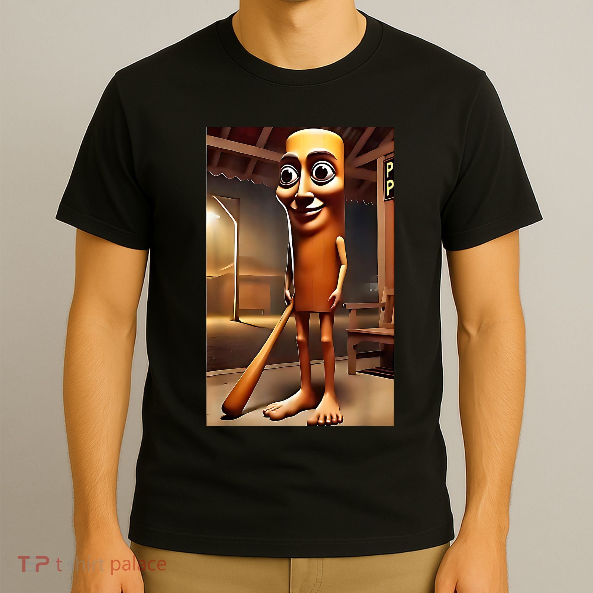 Tung Tung Tung Sahur - Italian Brainrot Meme  T-Shirt