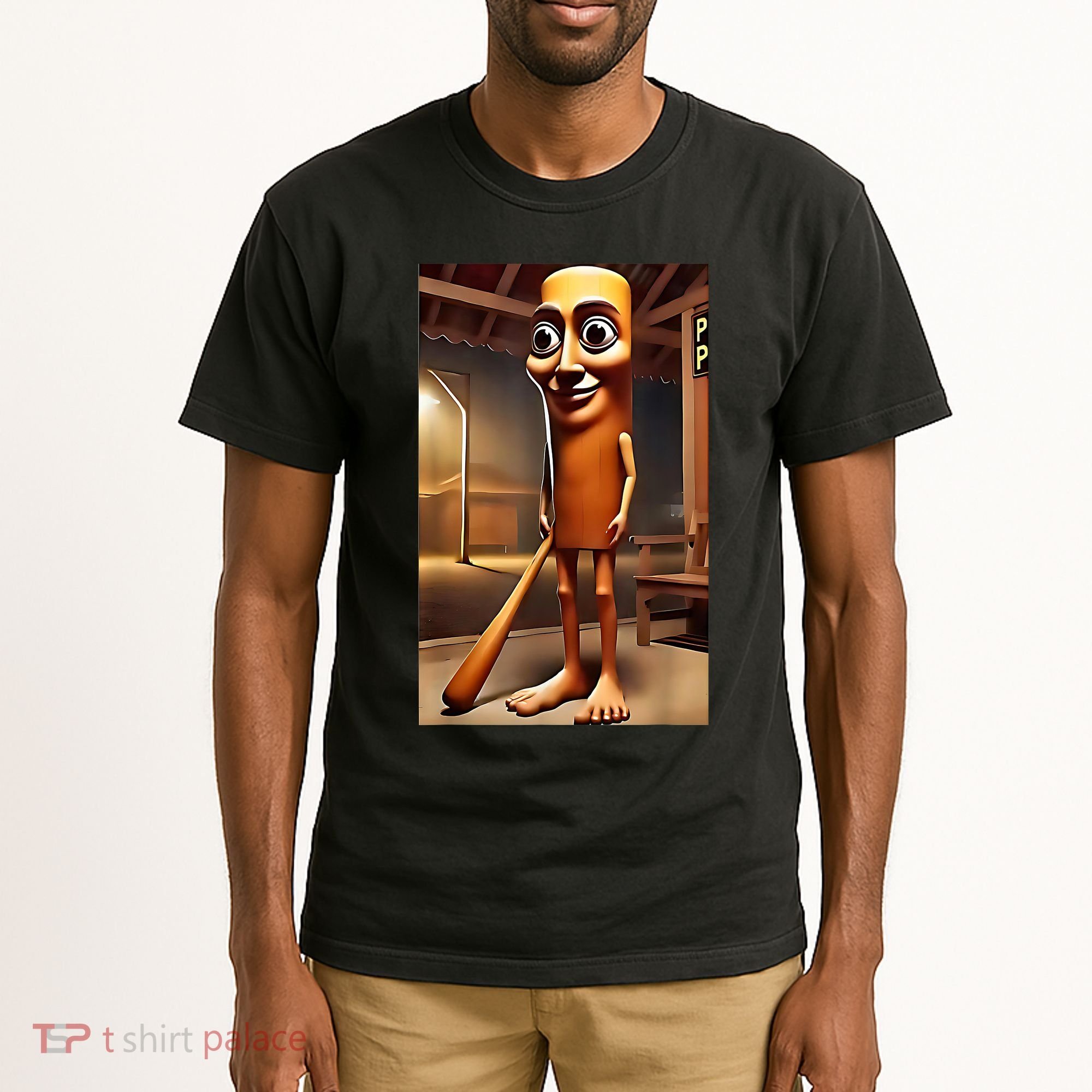 Tung Tung Tung Sahur - Italian Brainrot Meme  Tall T-Shirt