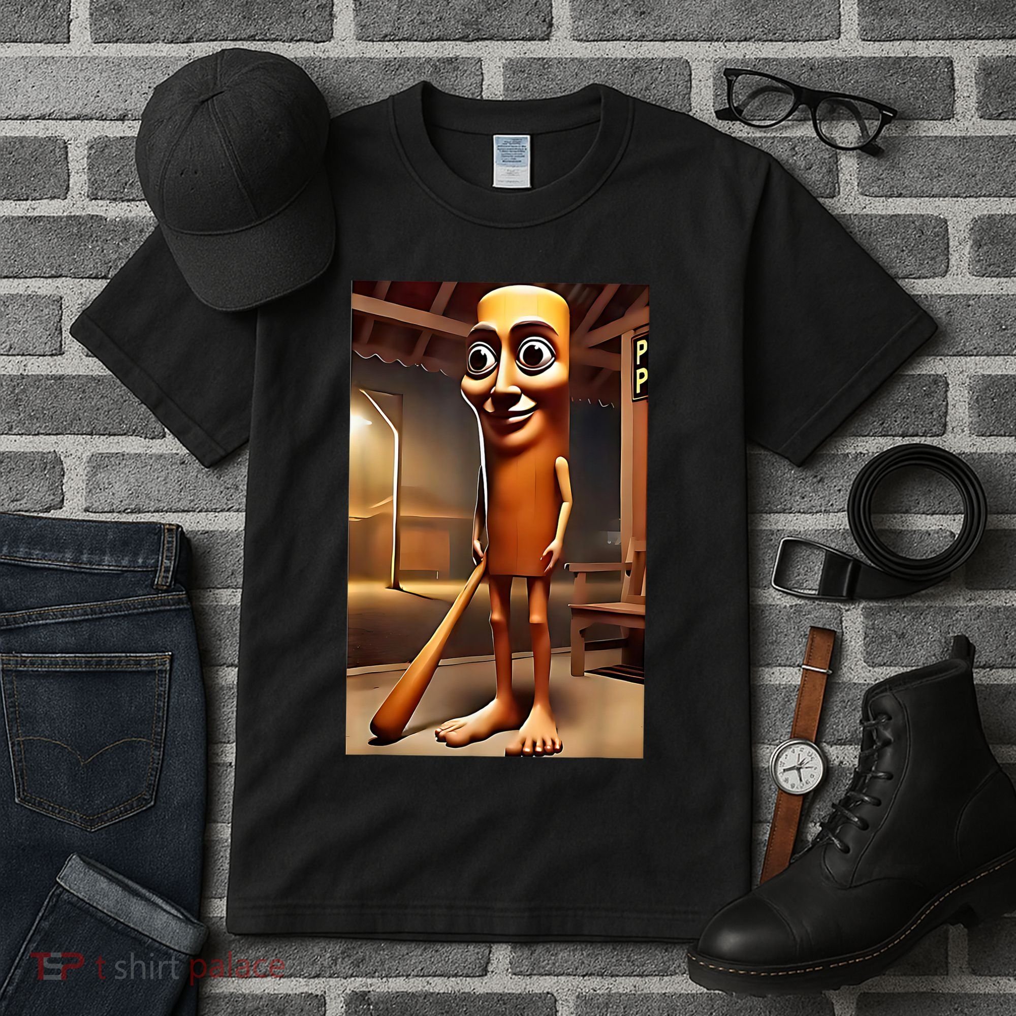 Tung Tung Tung Sahur - Italian Brainrot Meme  Tall T-Shirt