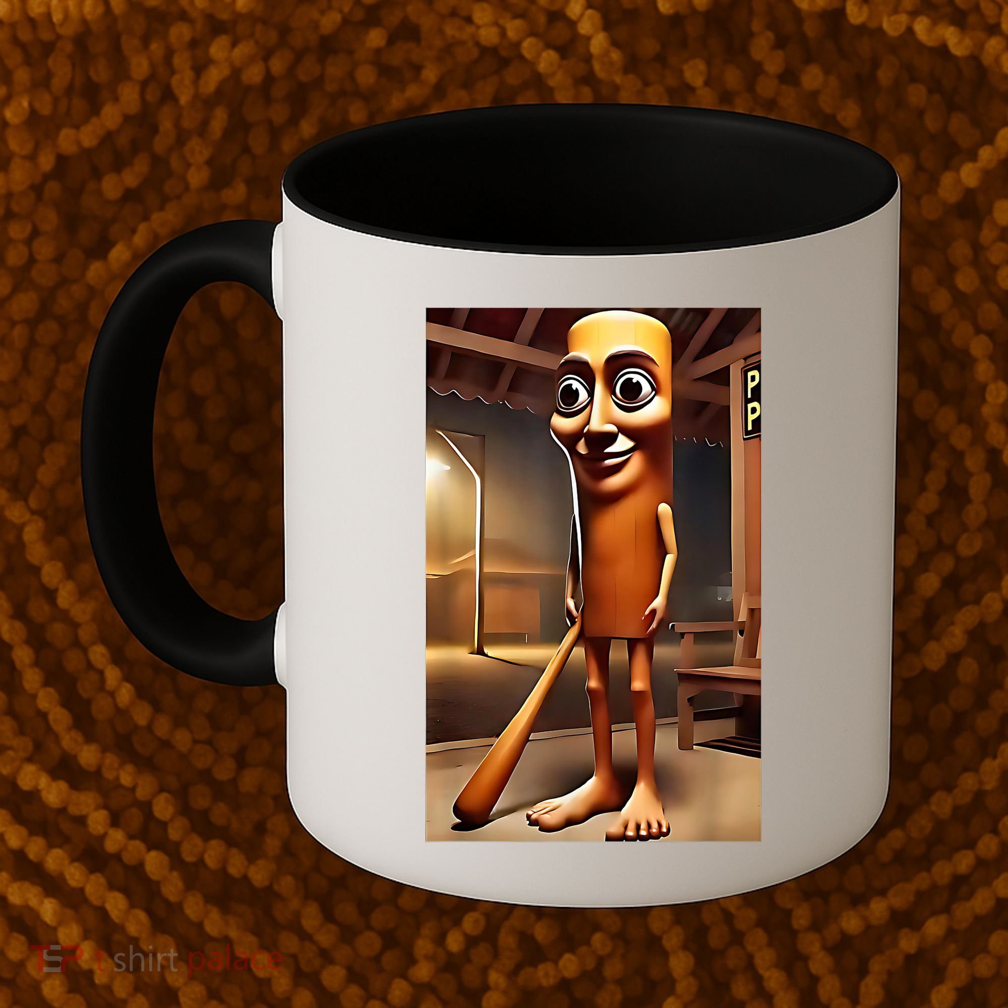 Tung Tung Tung Sahur - Italian Brainrot Meme  Coffee Mug