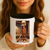 Tung Tung Tung Sahur - Italian Brainrot Meme  Coffee Mug thumb 3