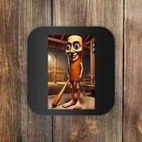 Tung Tung Tung Sahur - Italian Brainrot Meme  Coaster thumb 0