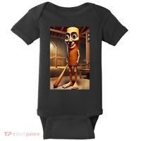 Tung Tung Tung Sahur - Italian Brainrot Meme  Baby Bodysuit thumb 0