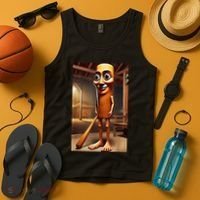 Tung Tung Tung Sahur - Italian Brainrot Meme  Tank Top thumb 4