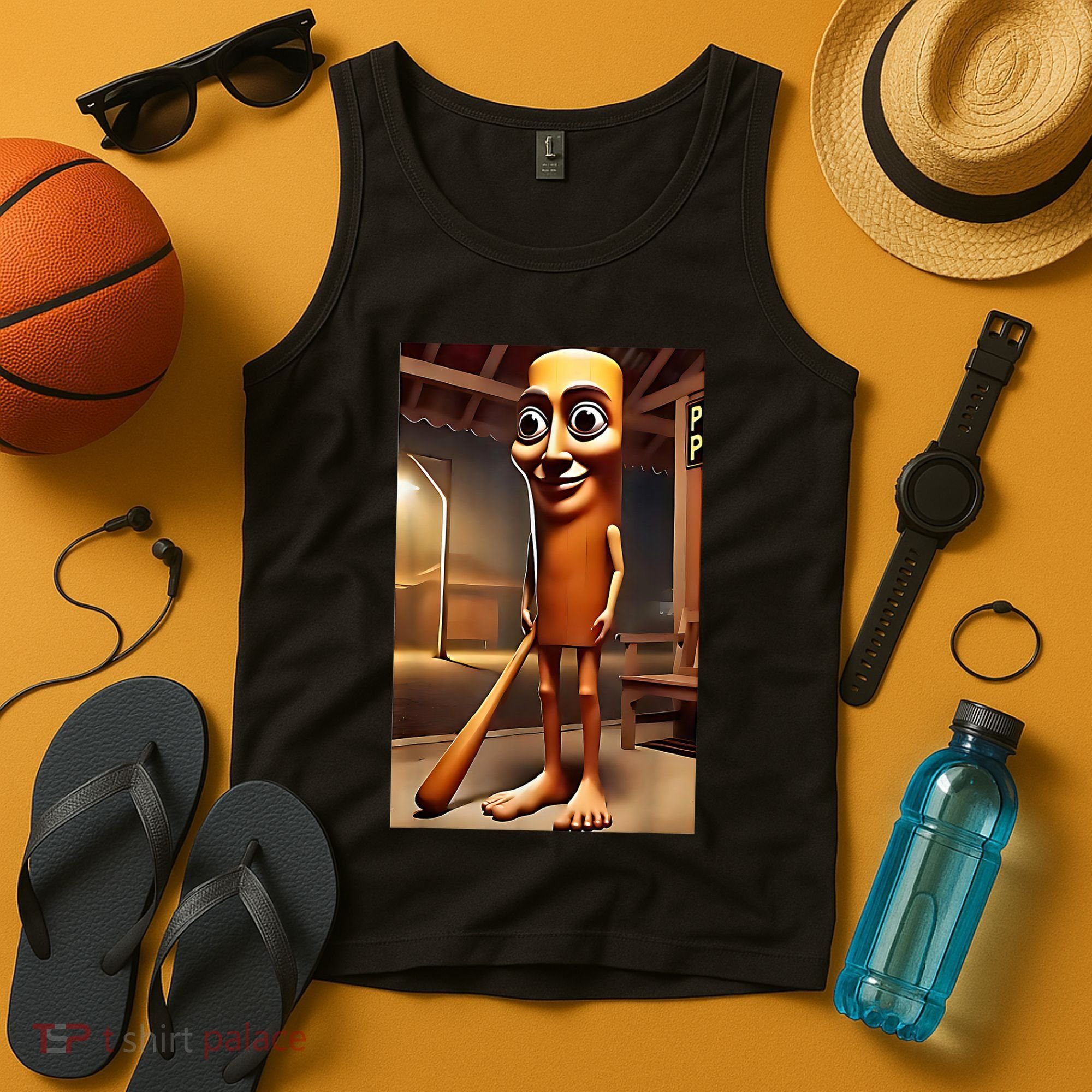 Tung Tung Tung Sahur - Italian Brainrot Meme  Tank Top