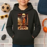 Tung Tung Tung Sahur - Italian Brainrot Meme  Kids Hoodie thumb 2