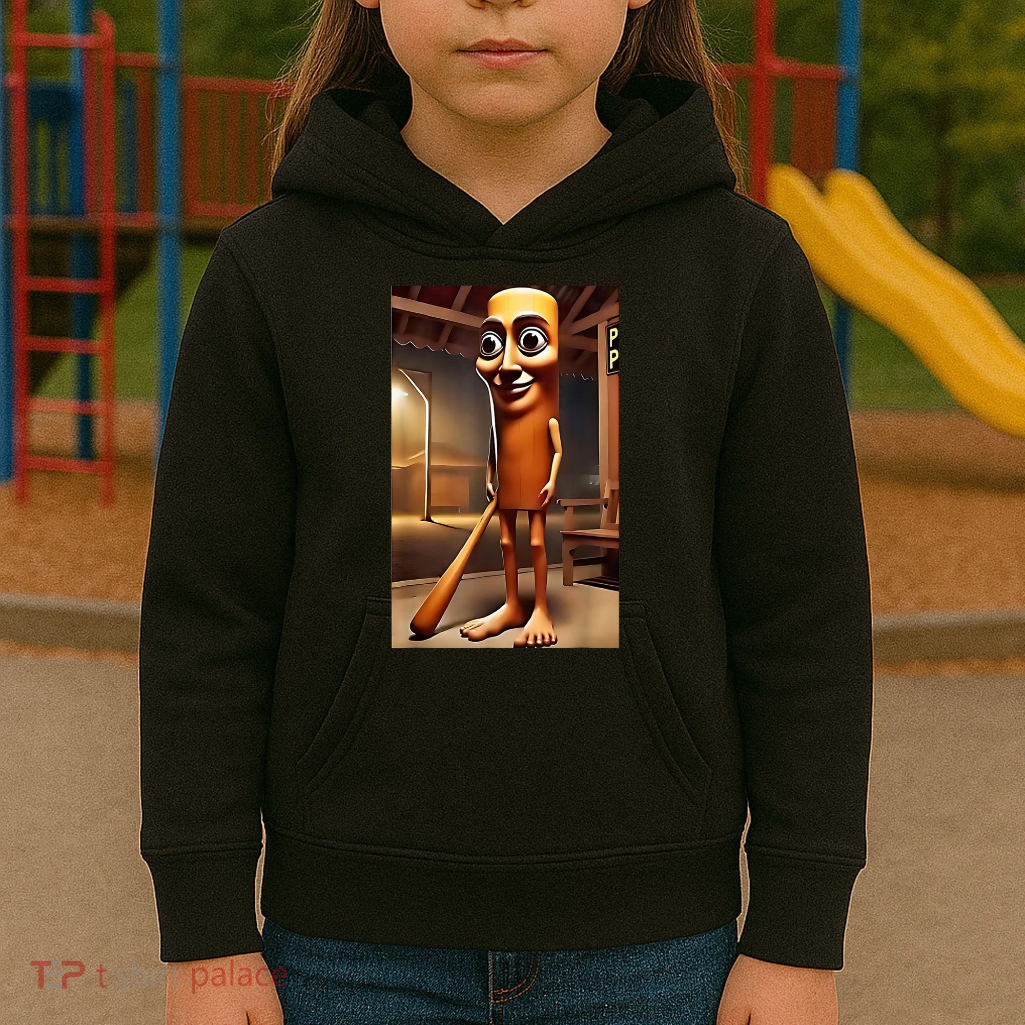 Tung Tung Tung Sahur - Italian Brainrot Meme  Kids Hoodie