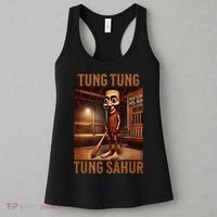 Tung Tung Tung Sahur Italian Brainrot Meme Women's Tank Top thumb 3