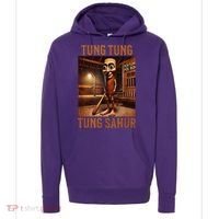 Tung Tung Tung Sahur Italian Brainrot Meme Hoodie thumb 0