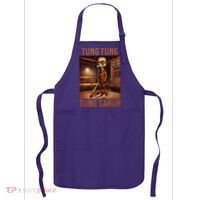 Tung Tung Tung Sahur Italian Brainrot Meme Apron thumb 0