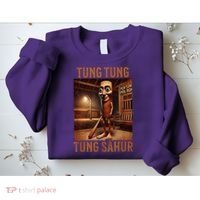 Tung Tung Tung Sahur Italian Brainrot Meme Sweatshirt thumb 2