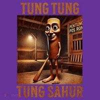 Tung Tung Tung Sahur Italian Brainrot Meme Sweatshirt thumb 3