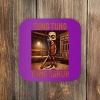Tung Tung Tung Sahur Italian Brainrot Meme Coaster thumb 0