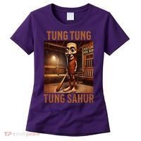 Tung Tung Tung Sahur Italian Brainrot Meme Women's T-Shirt thumb 0