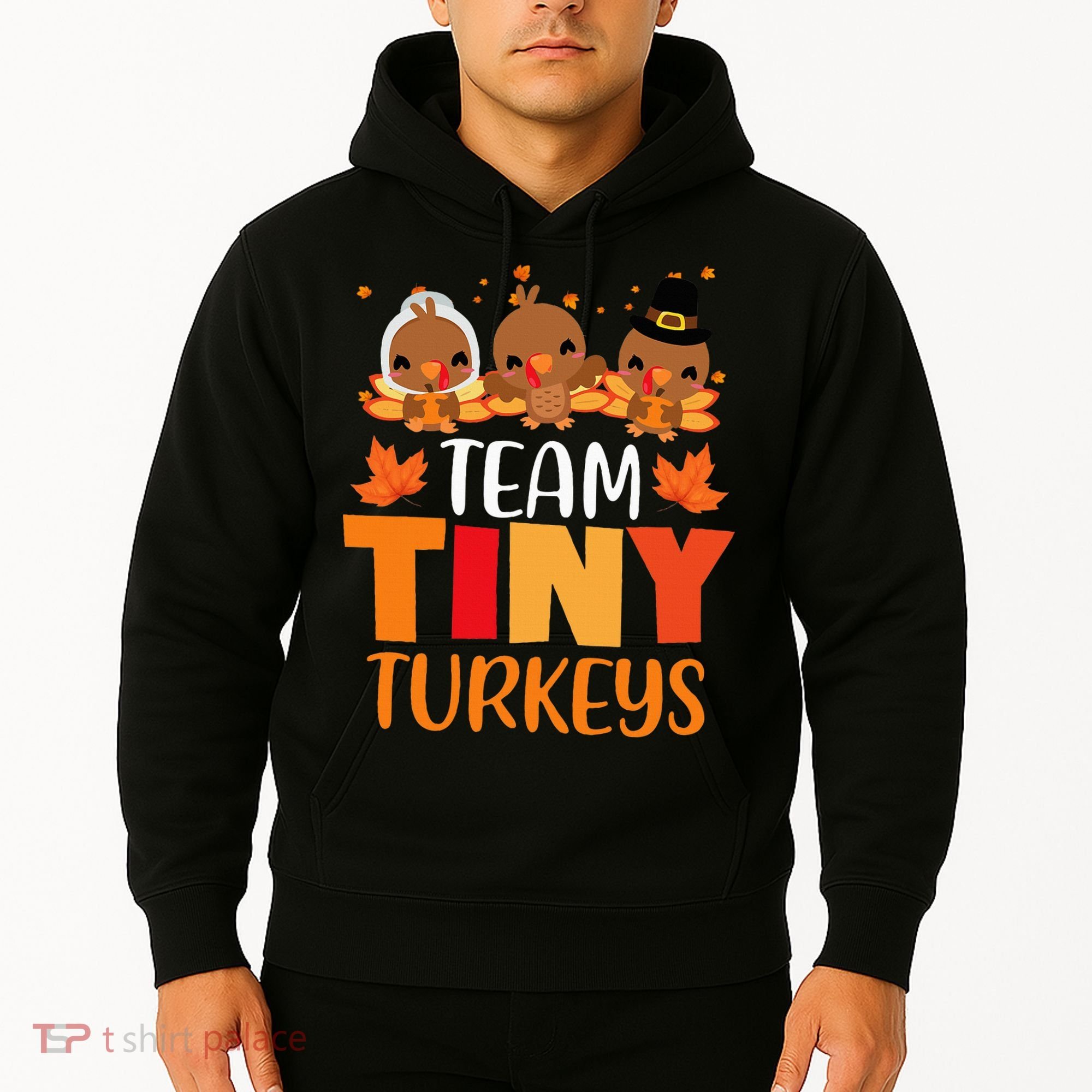 Turkey Thanksgiving TeamTiny Turkeys Nurse Fall NICU Nurse Hoodie