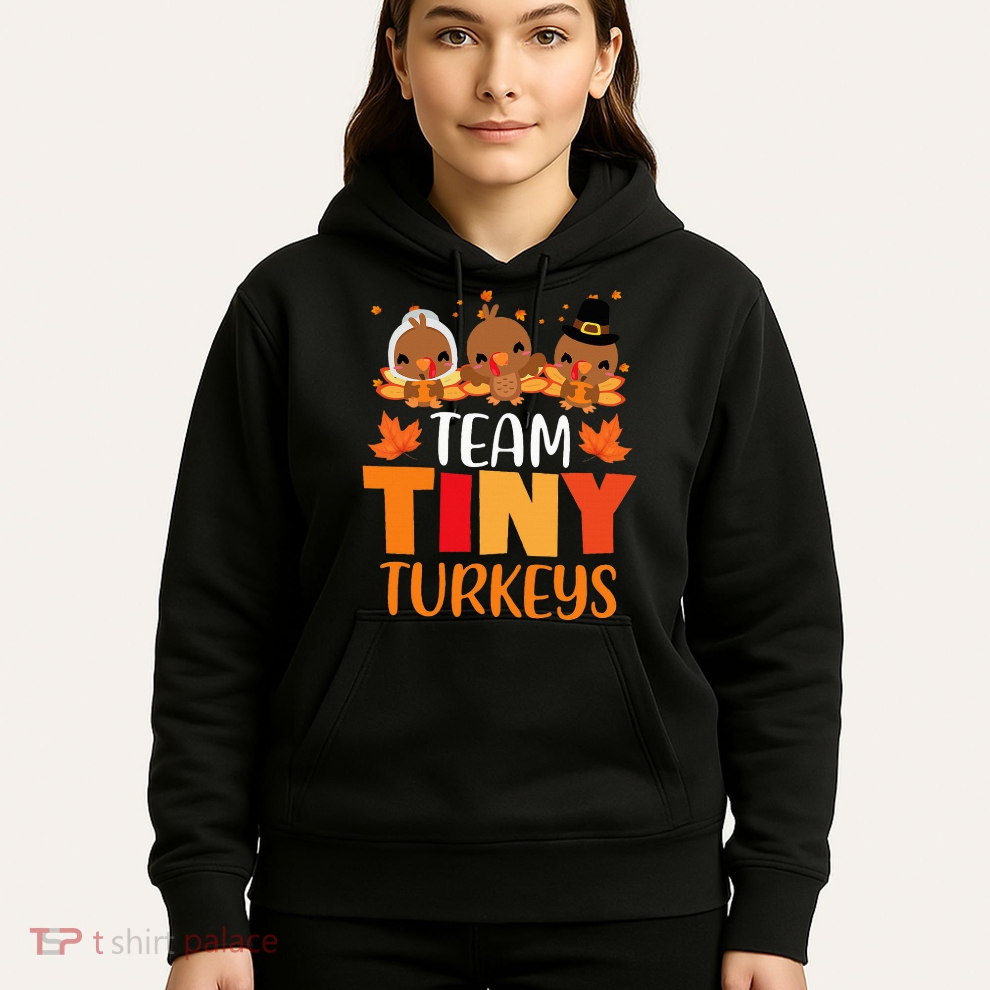 Turkey Thanksgiving TeamTiny Turkeys Nurse Fall NICU Nurse Hoodie
