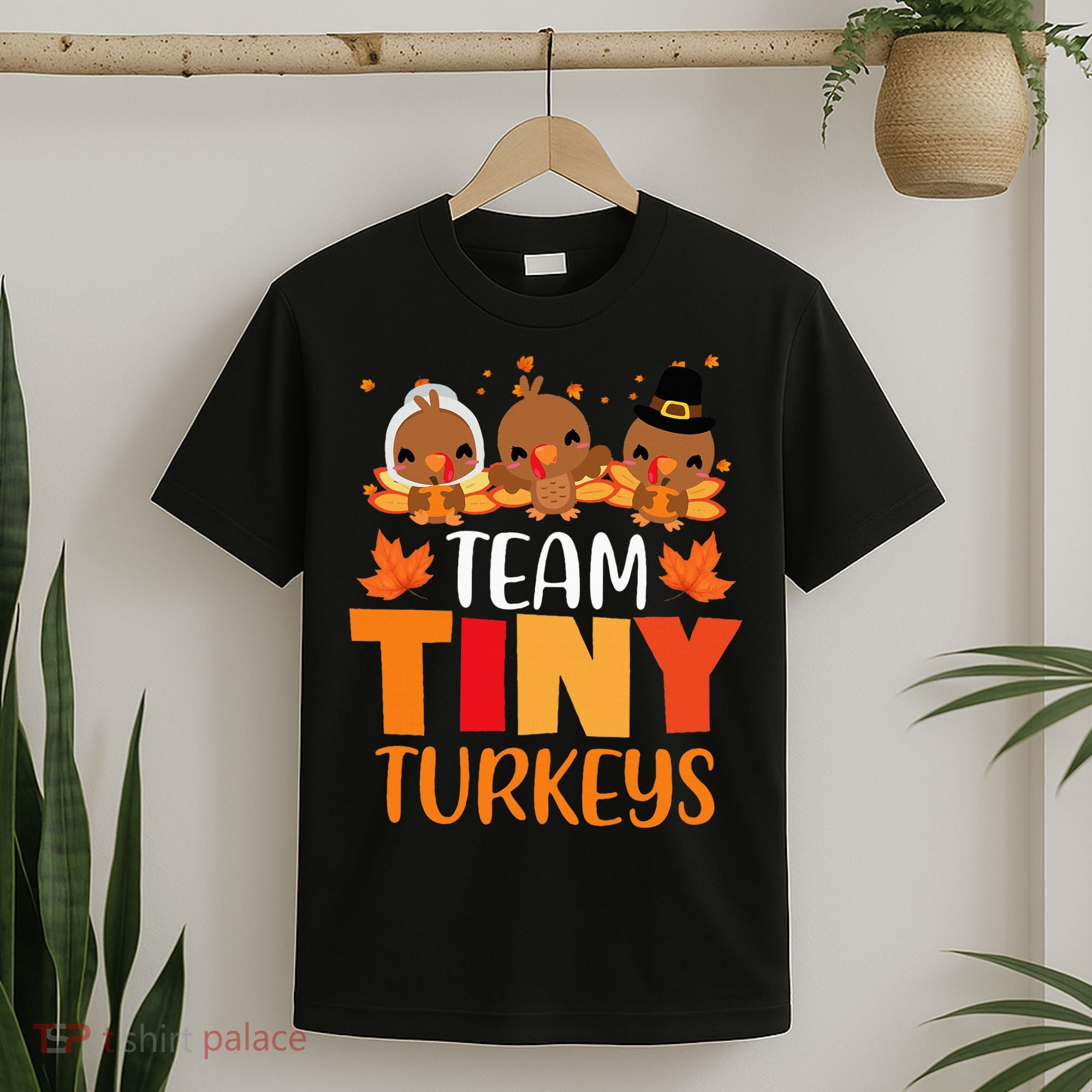Turkey Thanksgiving TeamTiny Turkeys Nurse Fall NICU Nurse T-Shirt
