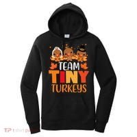 Turkey Thanksgiving TeamTiny Turkeys Nurse Fall NICU Nurse Women's Hoodie thumb 0