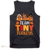 Turkey Thanksgiving TeamTiny Turkeys Nurse Fall NICU Nurse Tank Top thumb 0