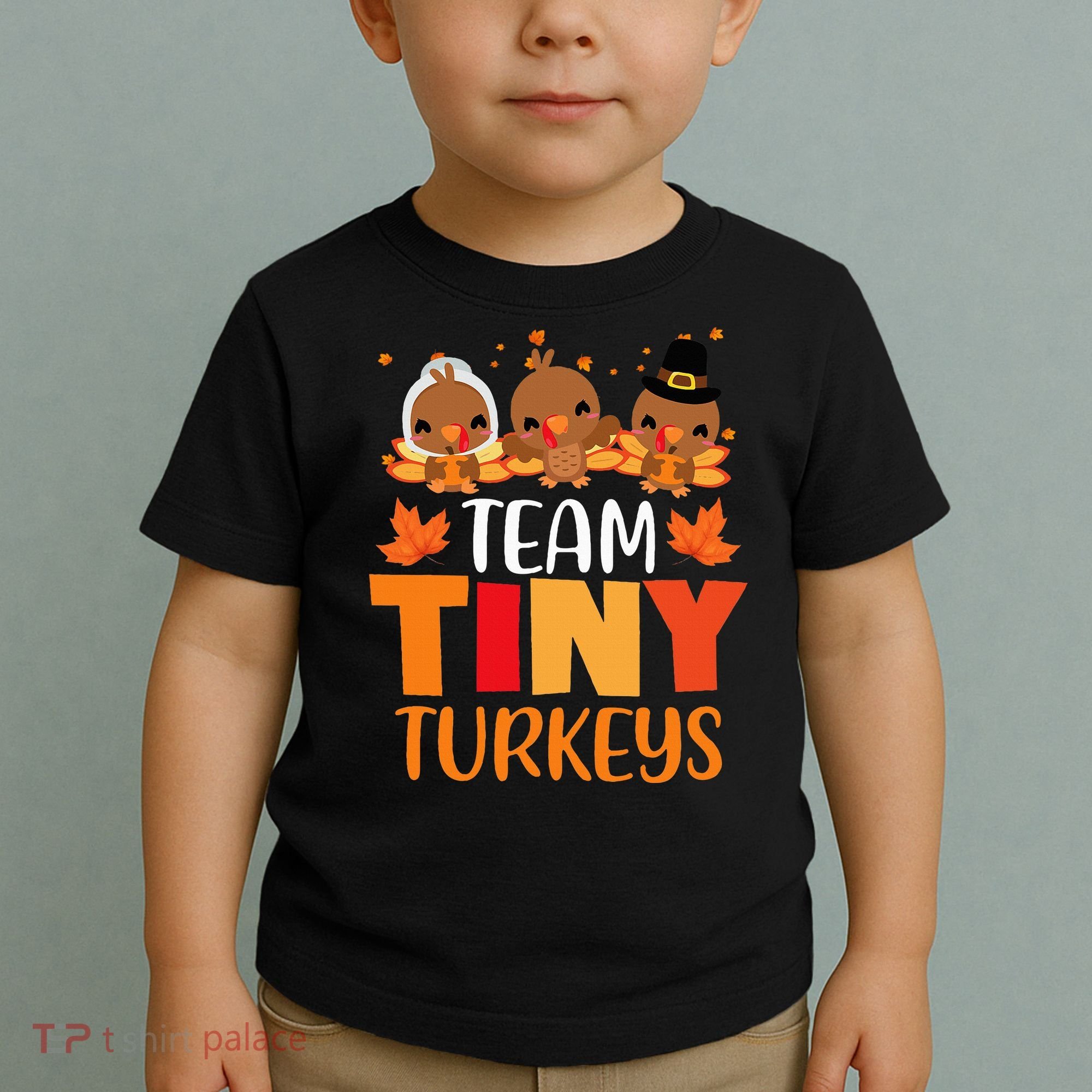 Turkey Thanksgiving TeamTiny Turkeys Nurse Fall NICU Nurse Toddler T-Shirt
