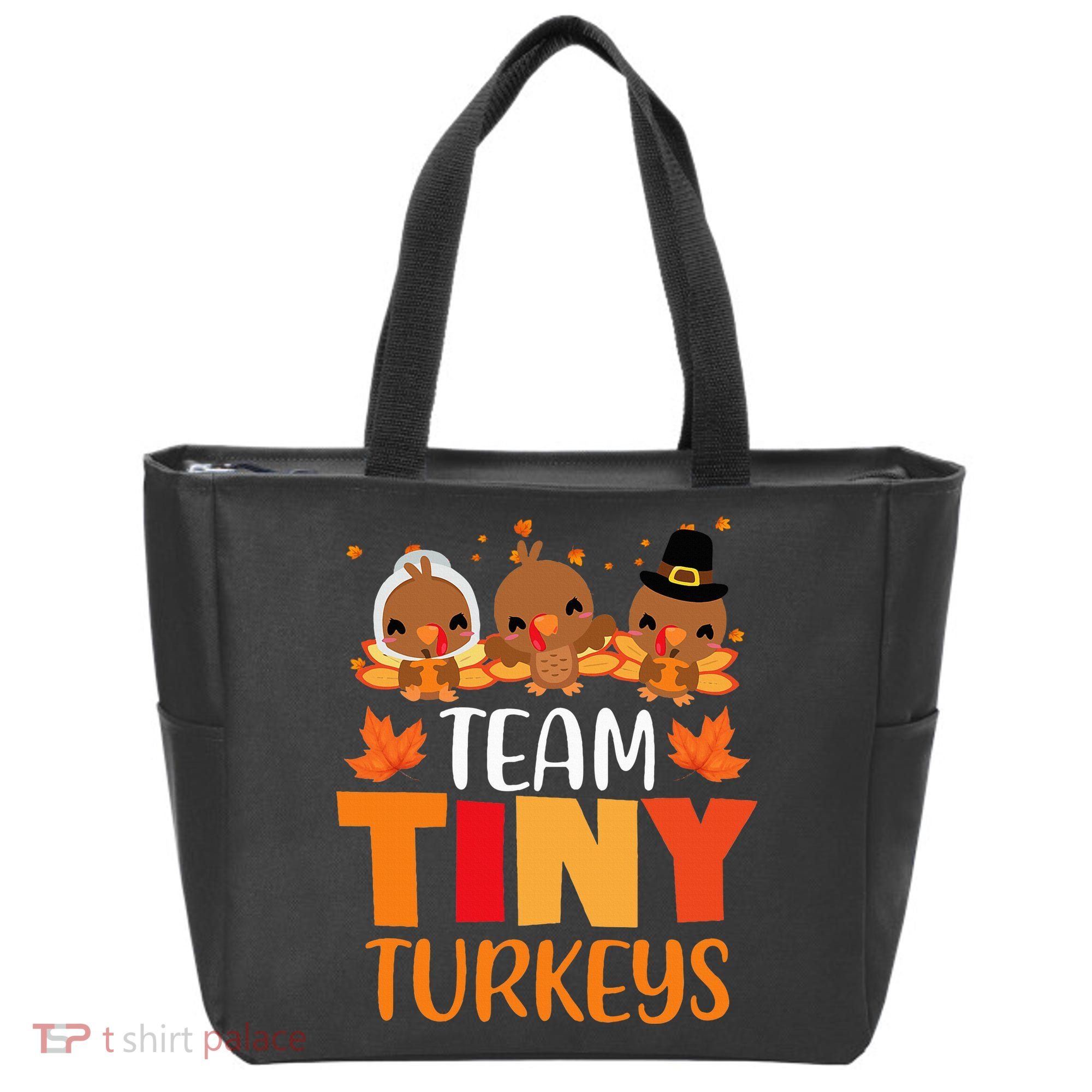 Turkey Thanksgiving TeamTiny Turkeys Nurse Fall NICU Nurse Tote Bag