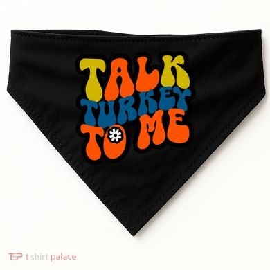 Talk Turkey To Me USA-Made Doggie Bandana