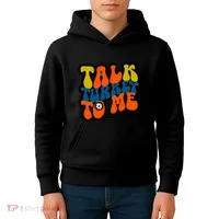 Talk Turkey To Me Kids Hoodie thumb 4