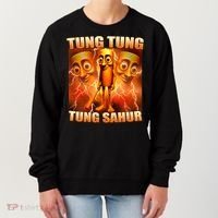 Tung Tung Tung Sahur Meme Women's Sweatshirt thumb 0