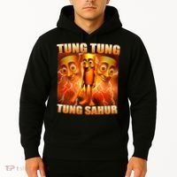 Tung Tung Tung Sahur Meme Hoodie thumb 2