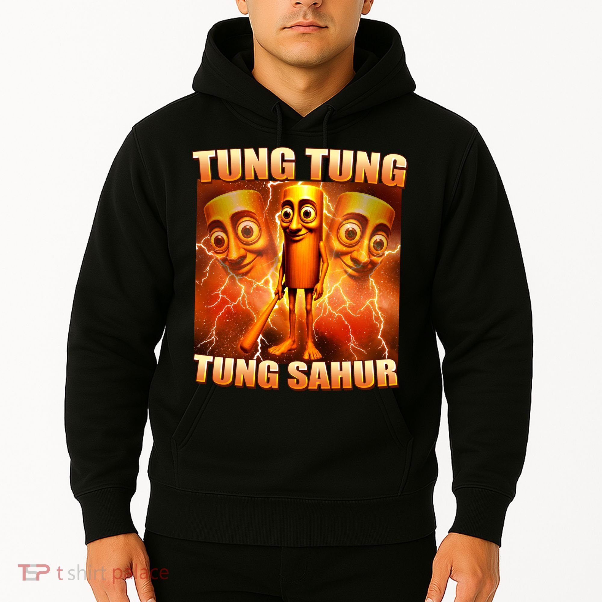Tung Tung Tung Sahur Meme Hoodie