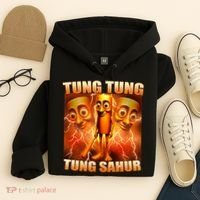 Tung Tung Tung Sahur Meme Hoodie thumb 4