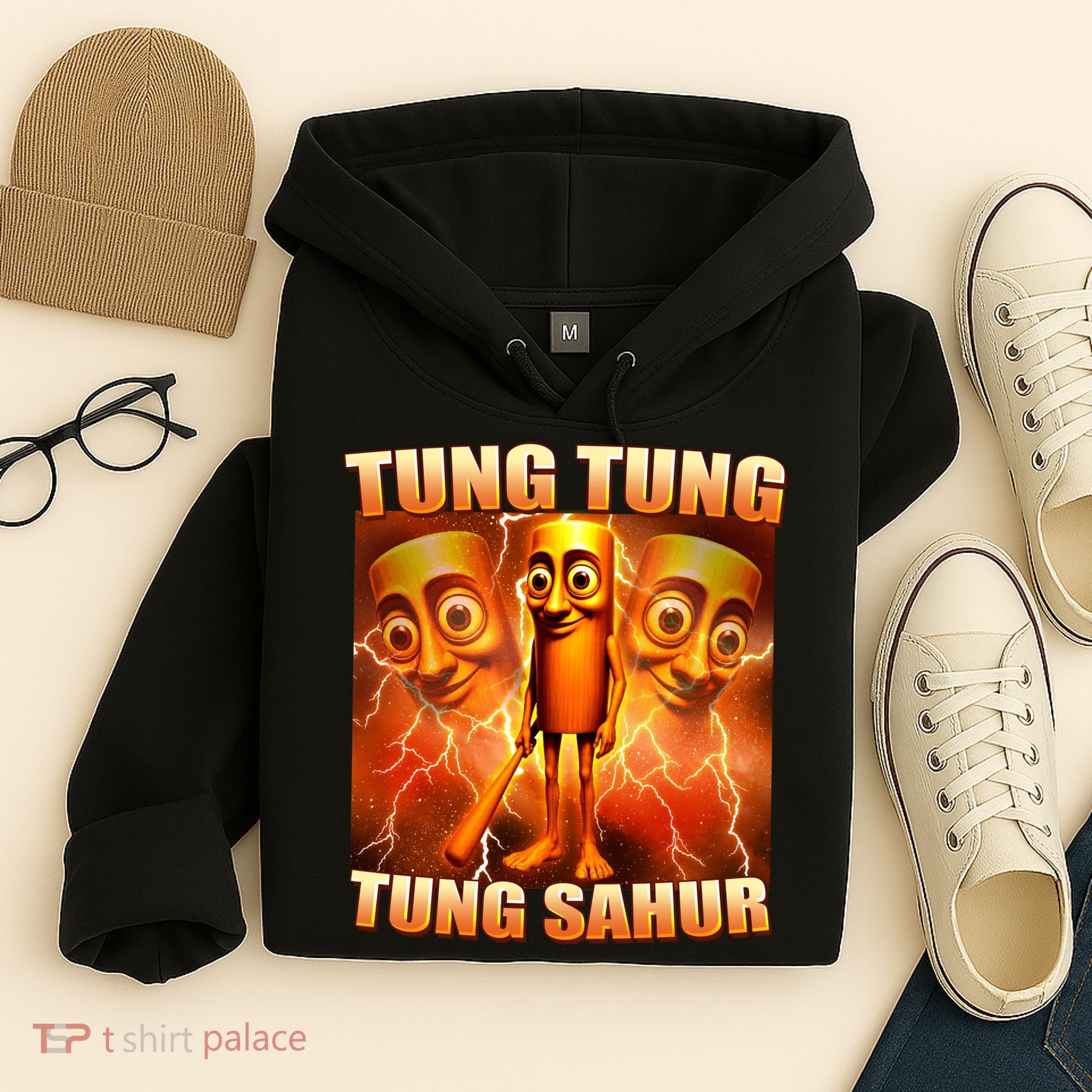 Tung Tung Tung Sahur Meme Hoodie