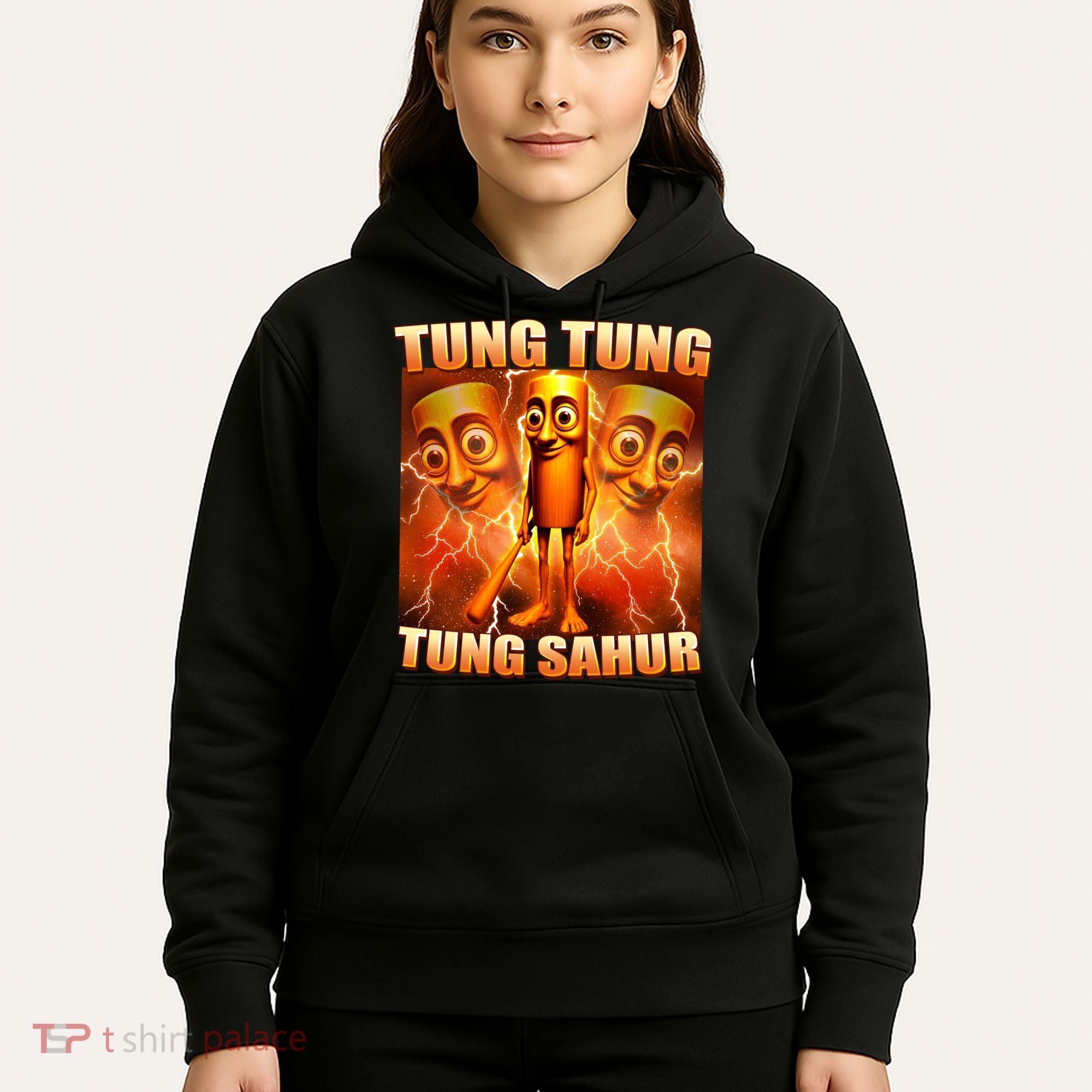 Tung Tung Tung Sahur Meme Hoodie