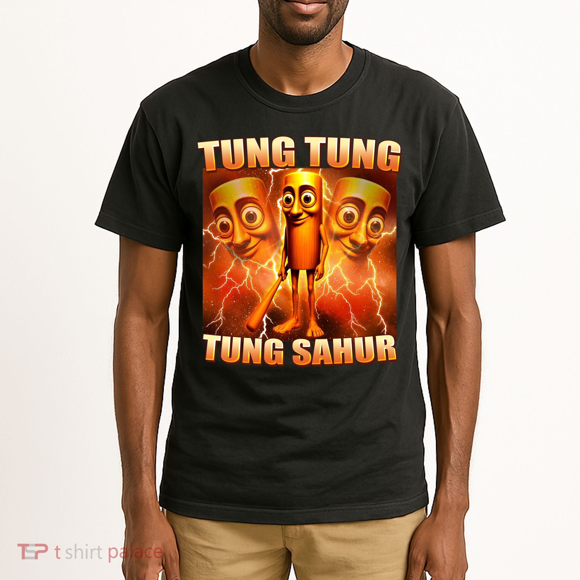 Tung Tung Tung Sahur Meme Tall T-Shirt