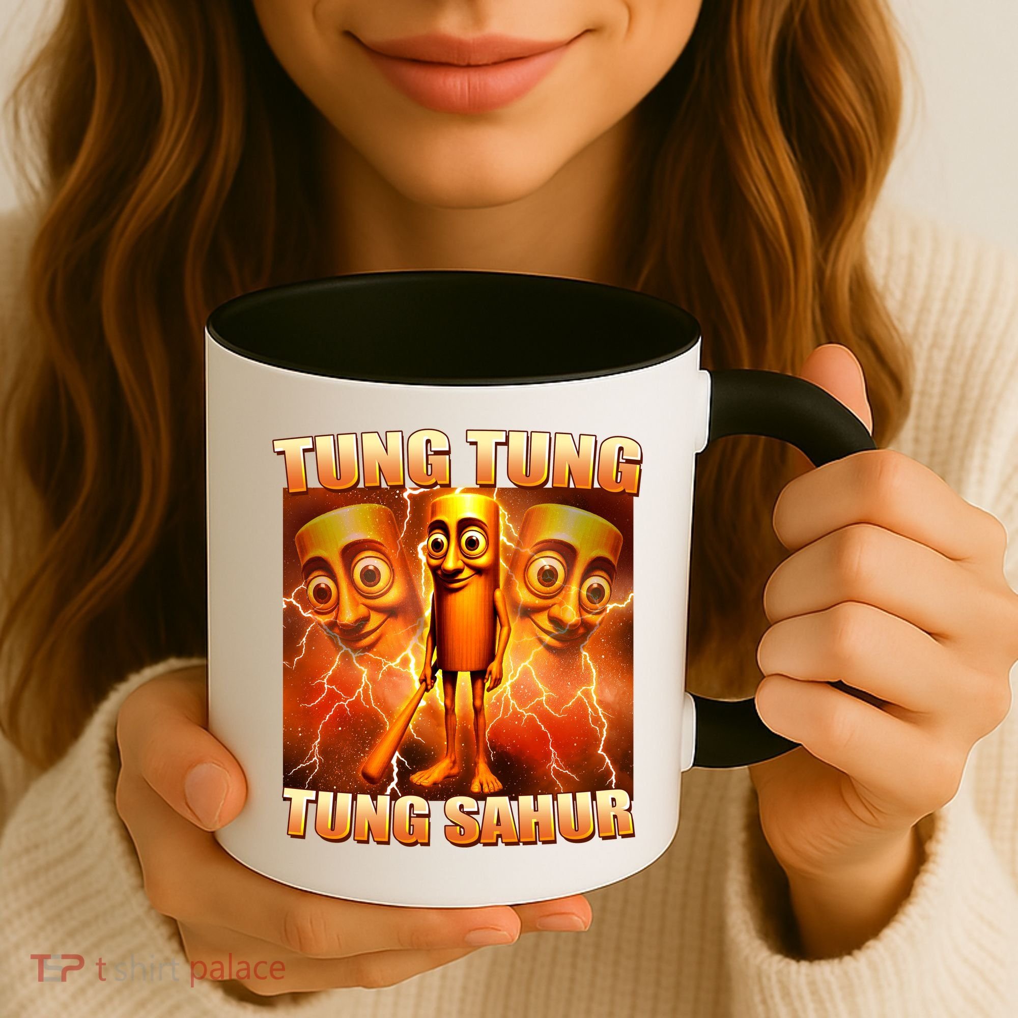 Tung Tung Tung Sahur Meme Coffee Mug