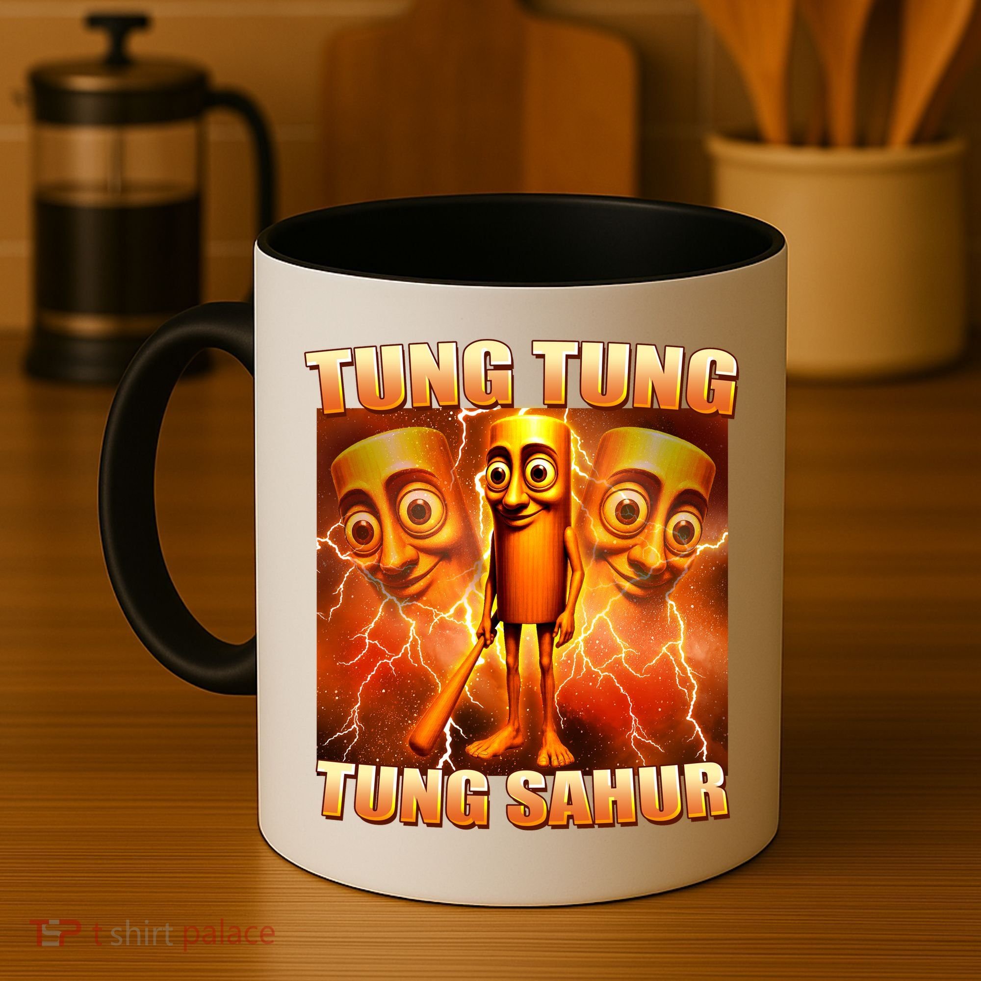 Tung Tung Tung Sahur Meme Coffee Mug