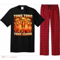 Tung Tung Tung Sahur Meme Pajama Set thumb 0