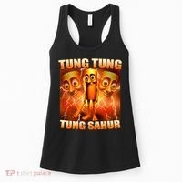 Tung Tung Tung Sahur Meme Women's Tank Top thumb 0