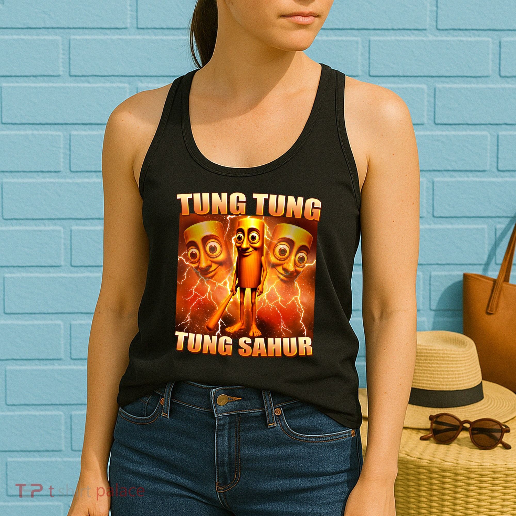 Tung Tung Tung Sahur Meme Women's Tank Top