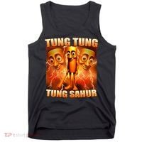 Tung Tung Tung Sahur Meme Tank Top thumb 0