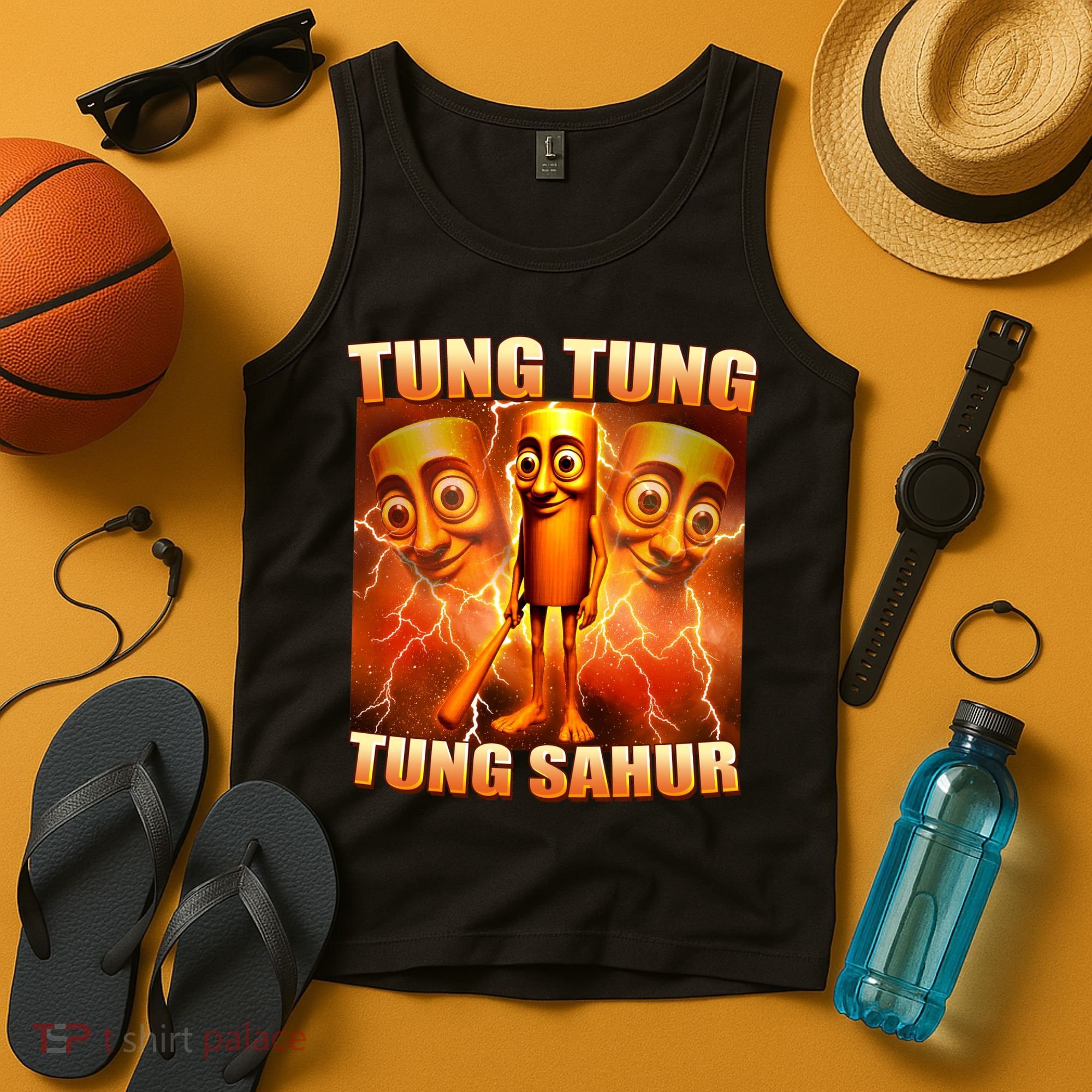 Tung Tung Tung Sahur Meme Tank Top