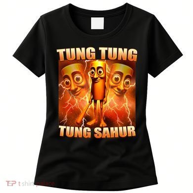 Tung Tung Tung Sahur Meme Women's T-Shirt