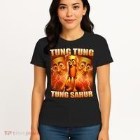 Tung Tung Tung Sahur Meme Women's T-Shirt thumb 4