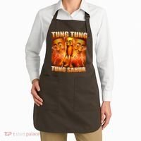 Tung Tung Tung Sahur Meme Apron thumb 2