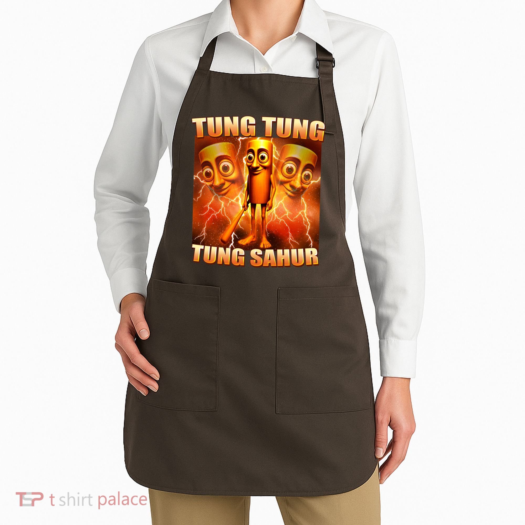 Tung Tung Tung Sahur Meme Apron