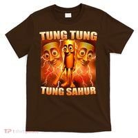 Tung Tung Tung Sahur Meme T-Shirt thumb 0