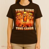 Tung Tung Tung Sahur Meme T-Shirt thumb 4