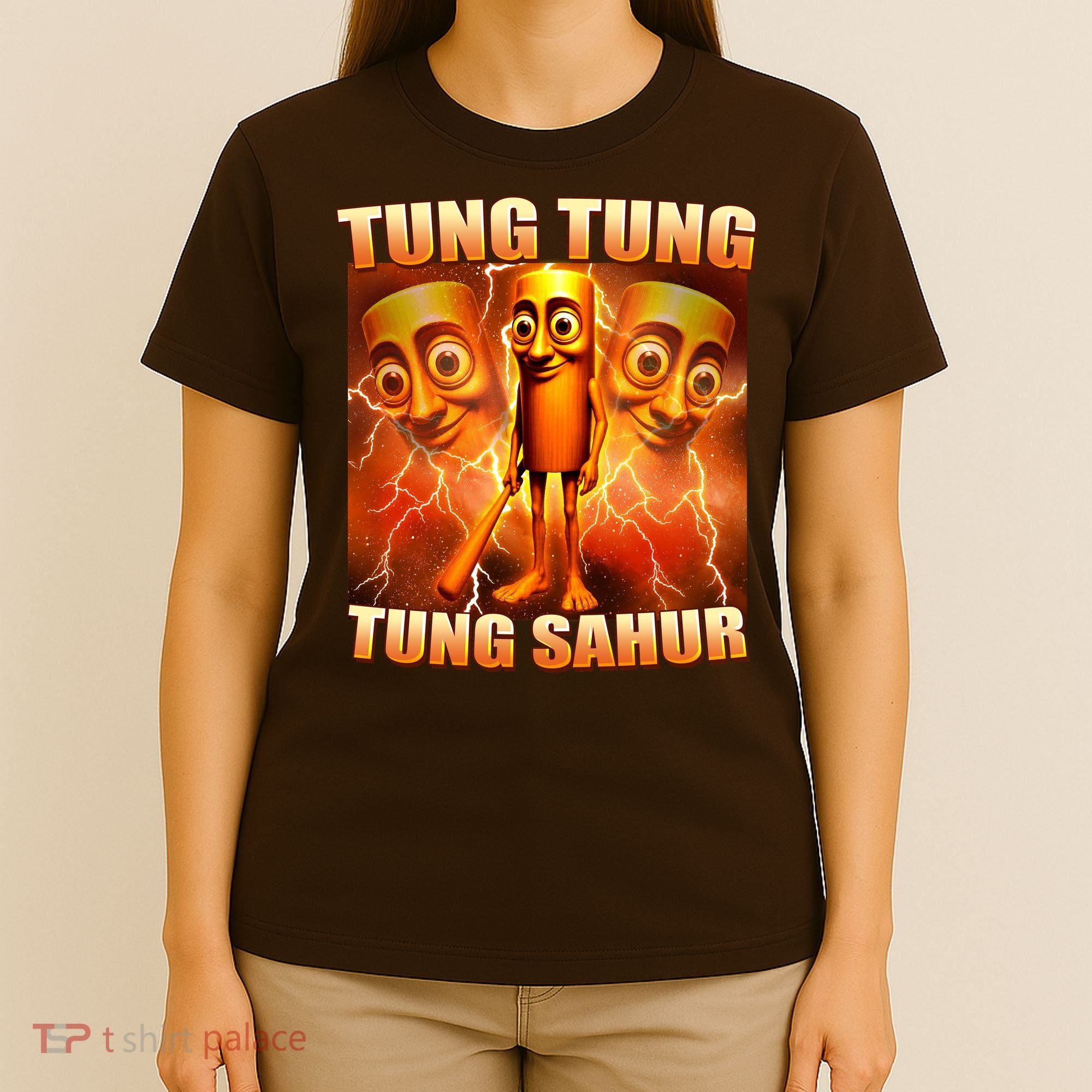 Tung Tung Tung Sahur Meme T-Shirt