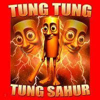 Tung Tung Tung Sahur Meme Santa Hat thumb 1